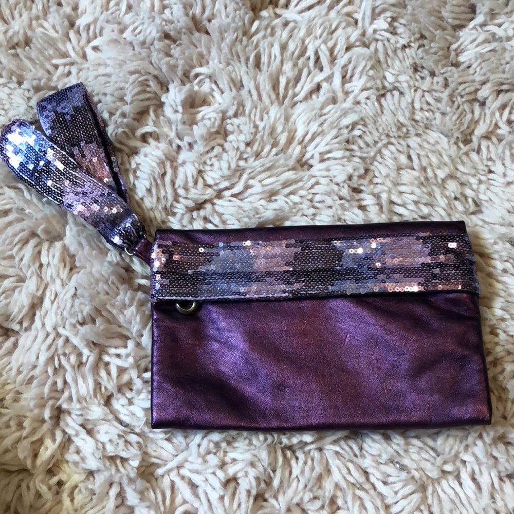 Purple Wristlet